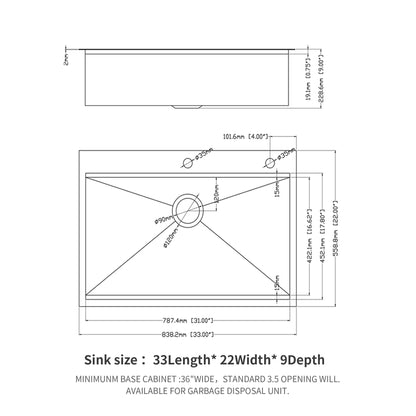 Drop In Kitchen Sink With Workstation, 16 Gauge - Brushed Nickel Daily Nest