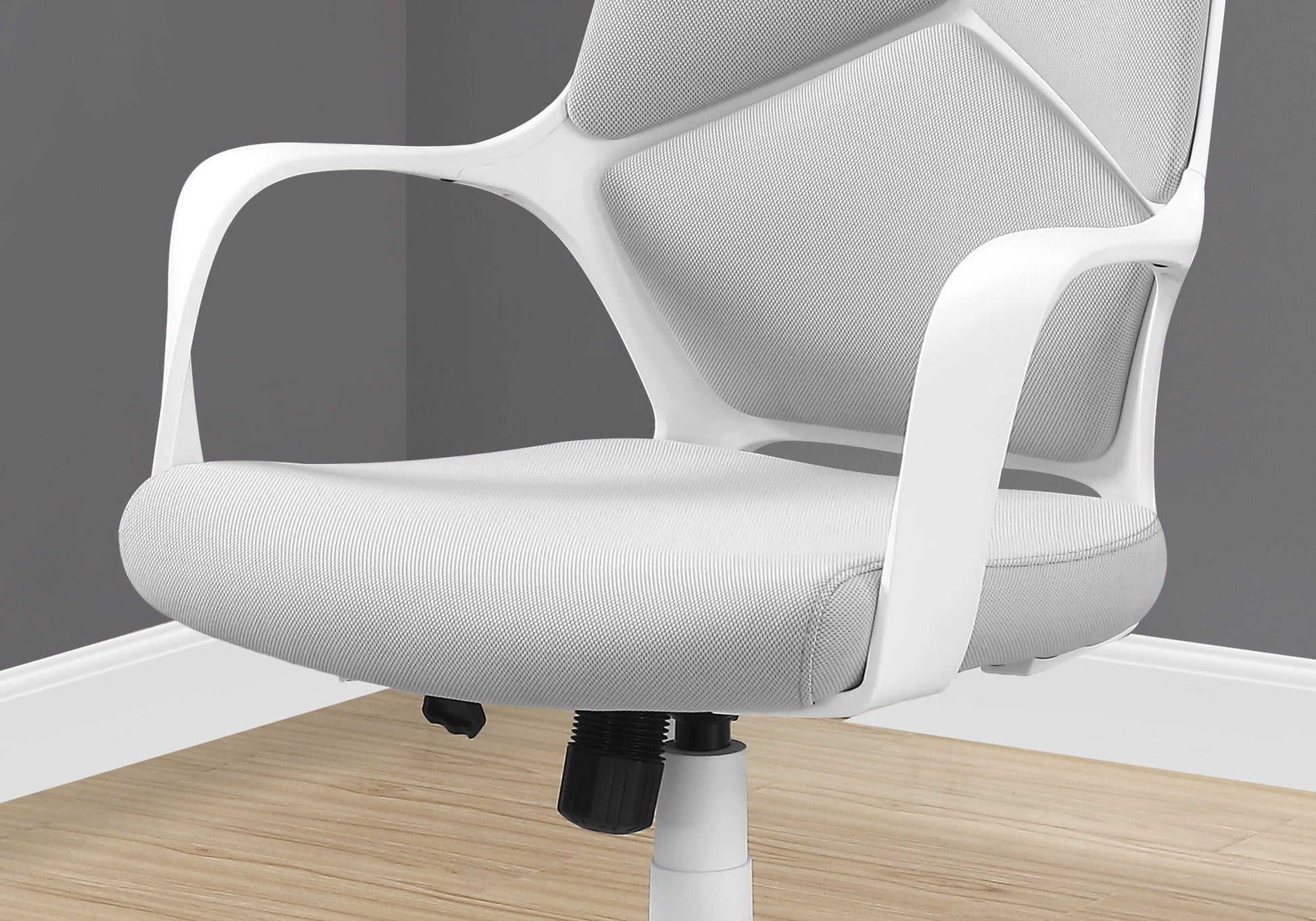 Office Swivel Chair, Adjustable Height, Ergonomic, Armrests, Contemporary & Modern 8th Street