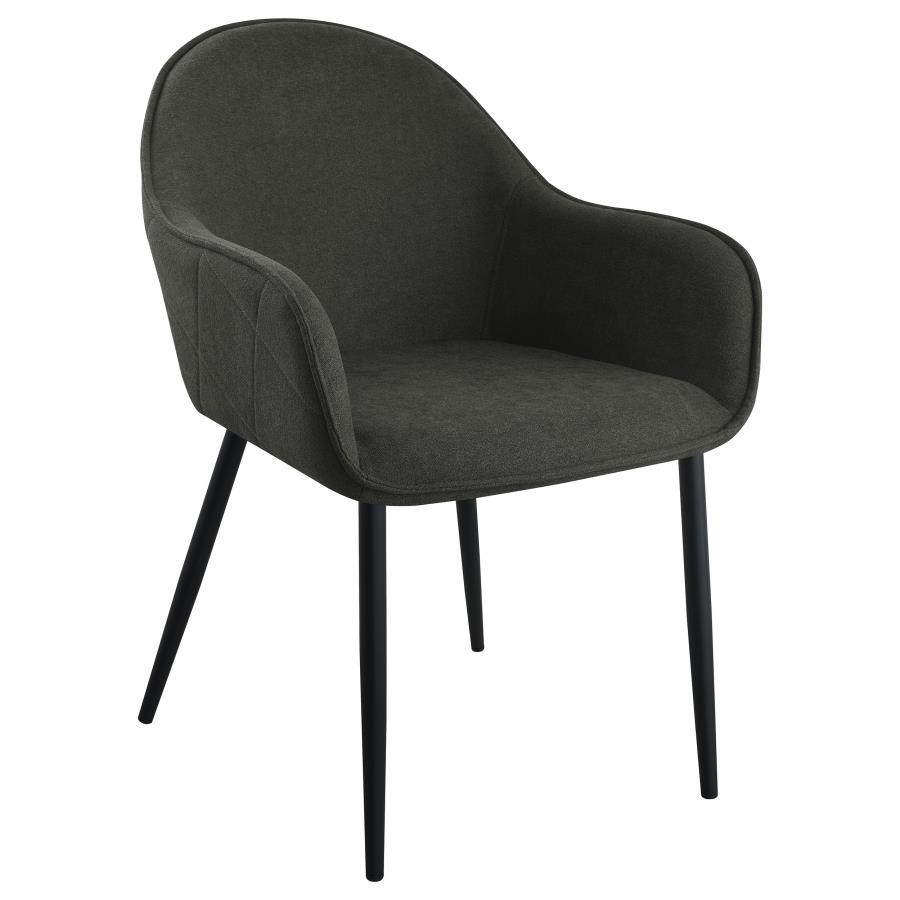 Emma - Fabric Upholstered Dining Arm Chair (Set of 2) Coaster Fine Furniture