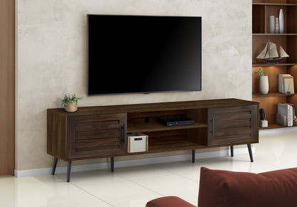 TV Stand, Console, Media Entertainment Center, Storage Cabinet, Transitional 8th Street