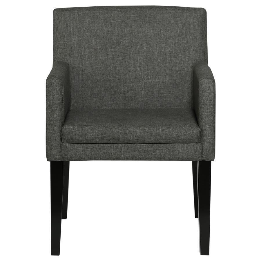 Catherine - Upholstered Dining Arm Chair (Set of 2) - Gray Coaster Fine Furniture