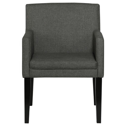 Catherine - Upholstered Dining Arm Chair (Set of 2) - Gray Coaster Fine Furniture