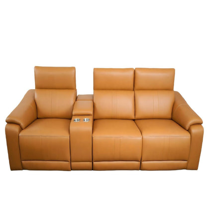 Modular Sofa With Recliners And Cup Holders Sectional Set Home Essentials