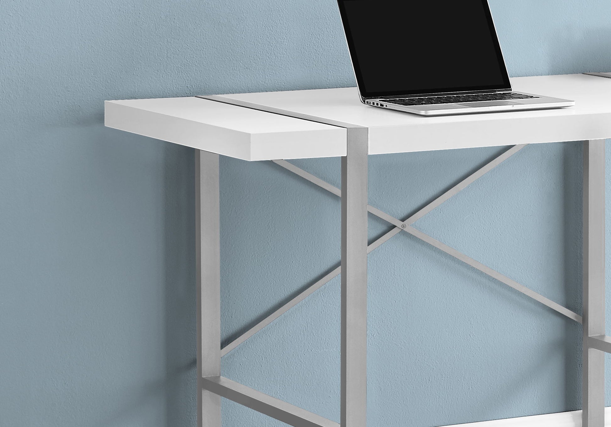 Computer Desk For Home Office, Laptop, Industrial Design 8th Street