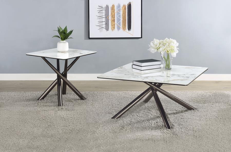 Carvell - Coffee Table Set Coaster Fine Furniture