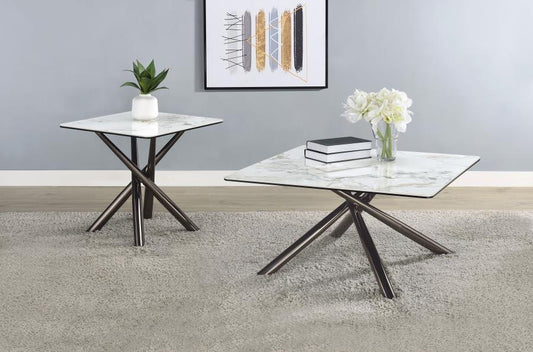 Carvell - Coffee Table Set Coaster Fine Furniture
