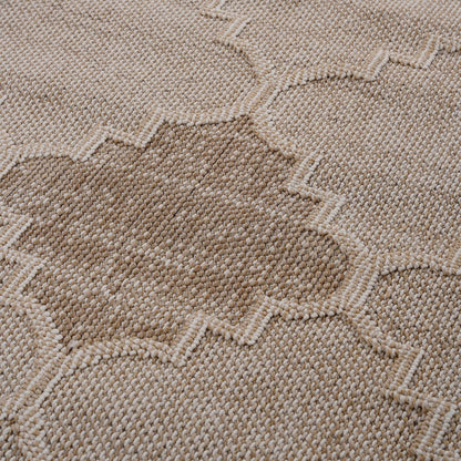 Guros - Indoor / Outdoor Trellis Area Rug Naar Rug