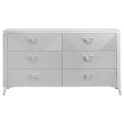 Cassia - 6-Drawer Bedroom Dresser Cabinet Coaster Fine Furniture