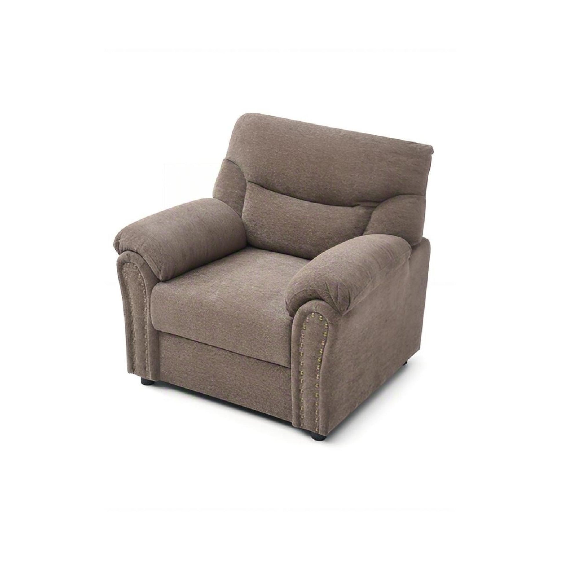 Hamilton - Chair With Hand Applied Nailhead Trim And Pillow Top Arm Cushions Glory Furniture