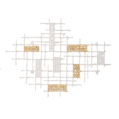Wall Decor - White / Gold Daily Nest