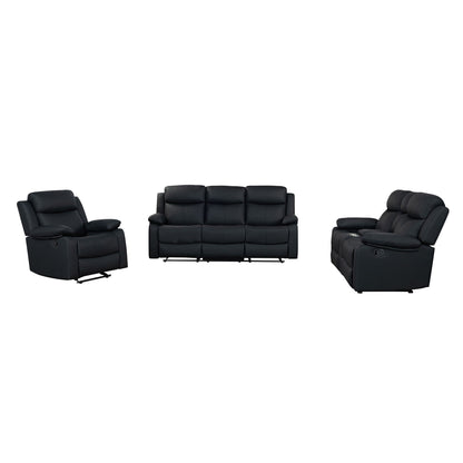 Blanche - Reclining Set With LED Lights, Speaker Global Furniture USA