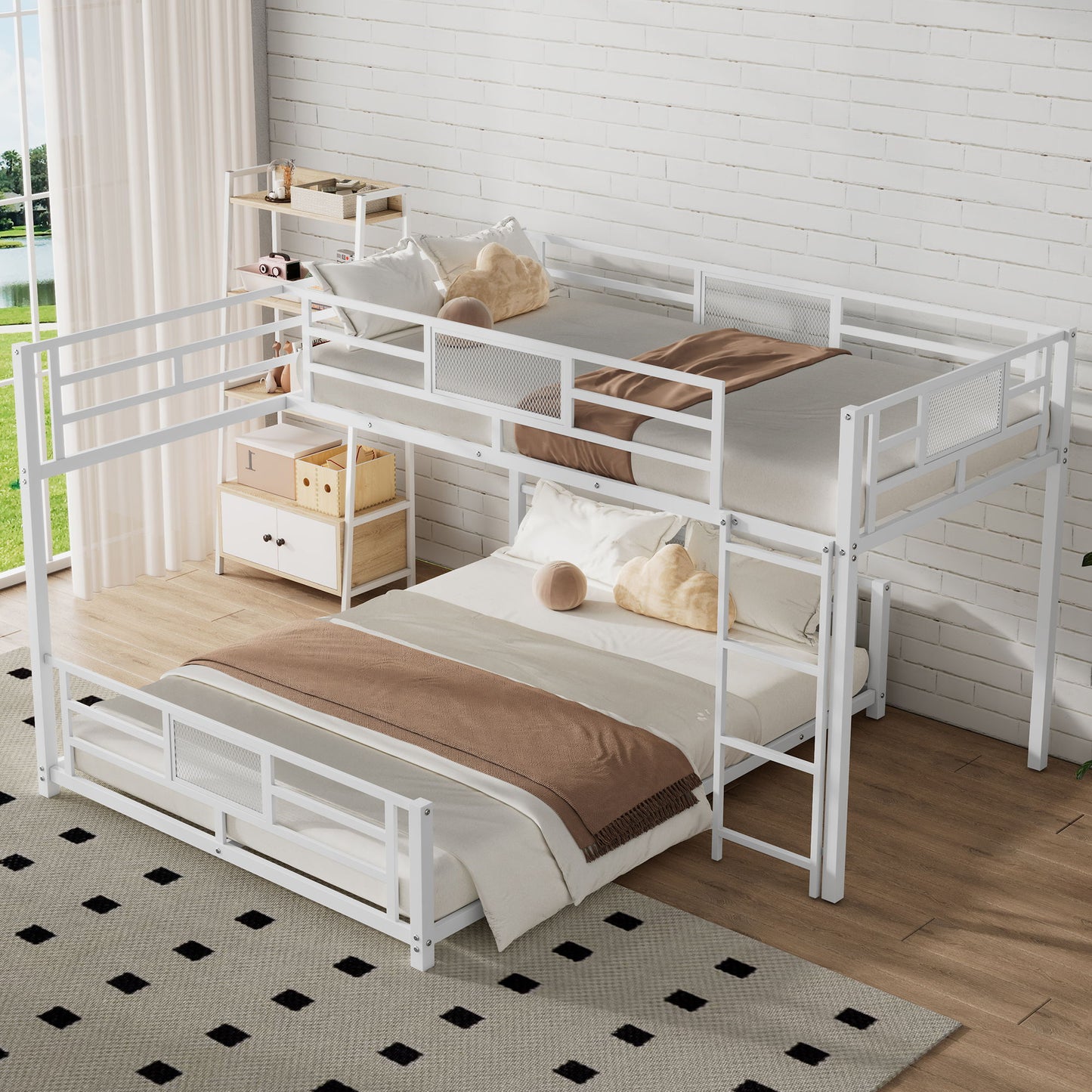 L-Shaped Bunk Bed Dreamland
