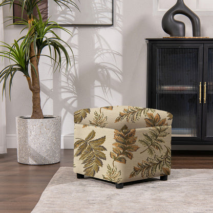 Jacob - Stylish Storage Cube Ottoman Jennifer Taylor Home