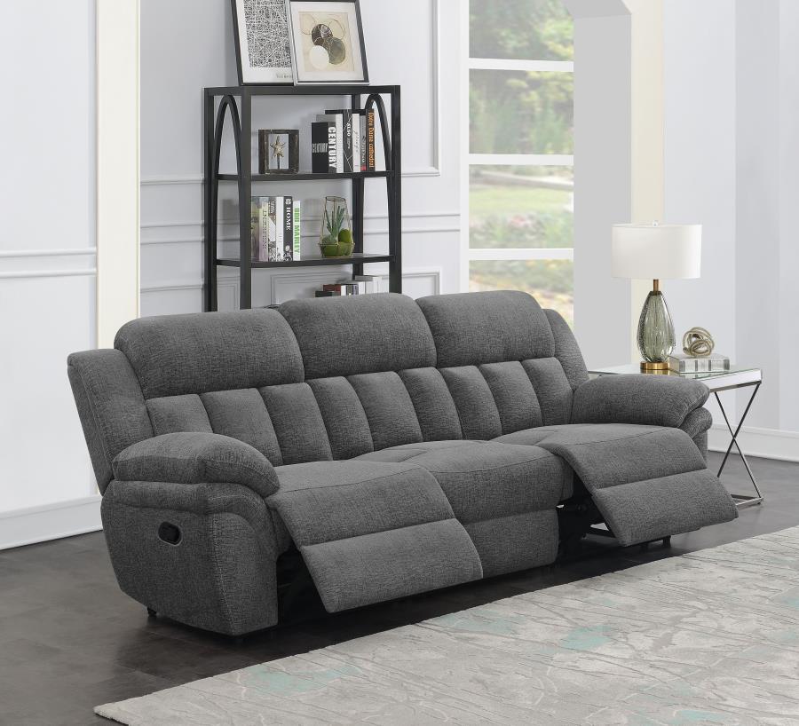 Bahrain - Upholstered Motion Sofa CoasterEssence