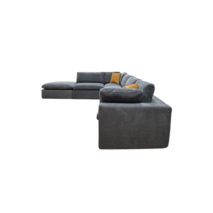 Custom Configuration Modular Sectional & Toss Pillows Home Essentials