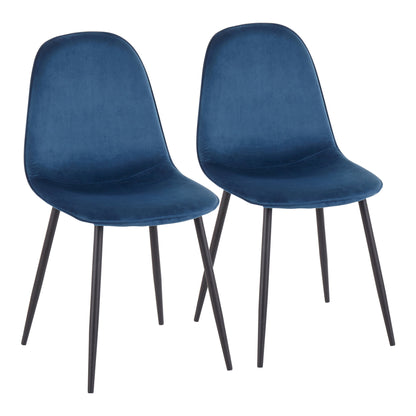 Pebble - Contemporary Casual Comfort Chair (Set of 2) Lumi Source