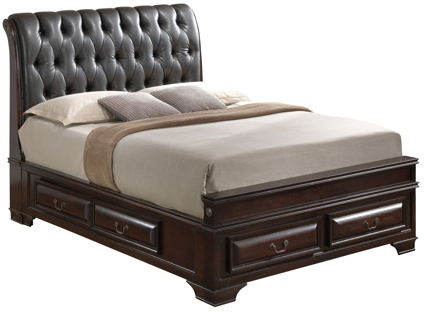 LaVita - Storage Bed Elegant Transitional Glory Furniture