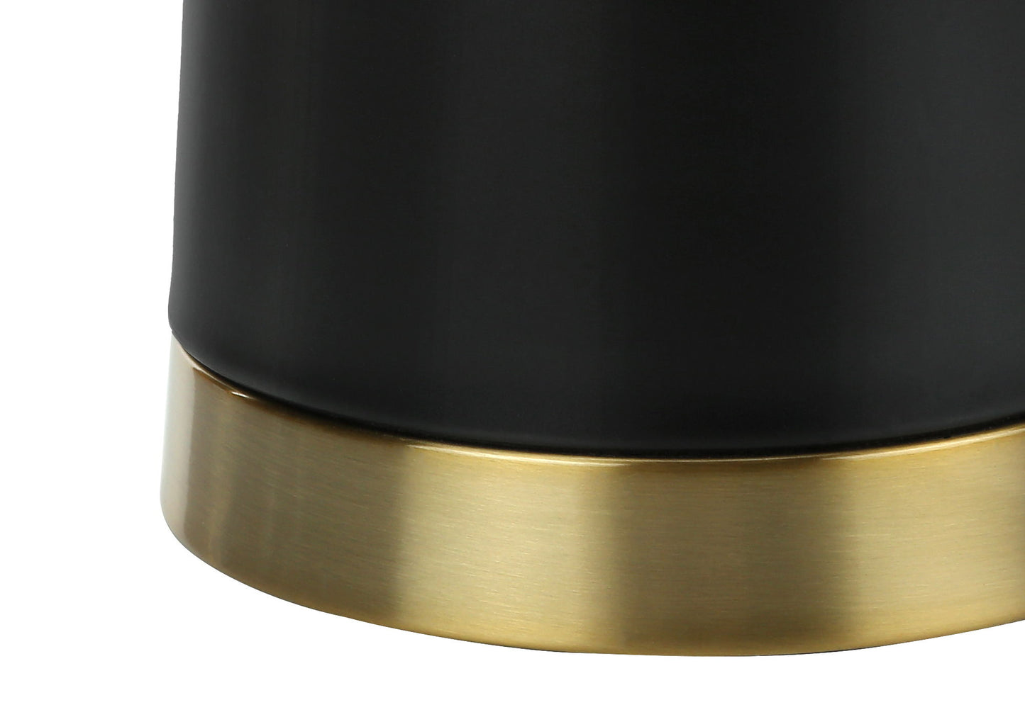 Lighting, Table Lamp, Resin, Contemporary - Black / Cream