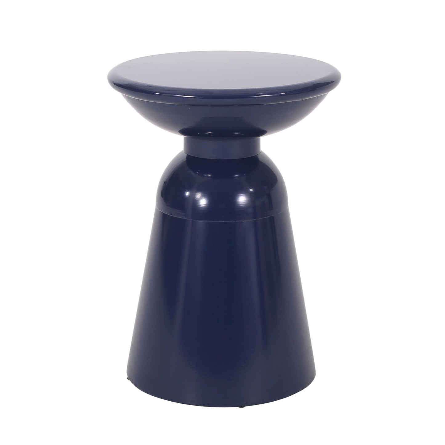 Outdoor Modern Metal End Large Table Noble House