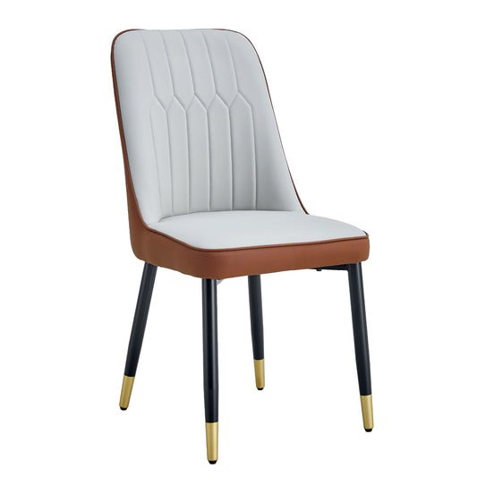 Modern Dining Chair With Metal Leg Home Essentials