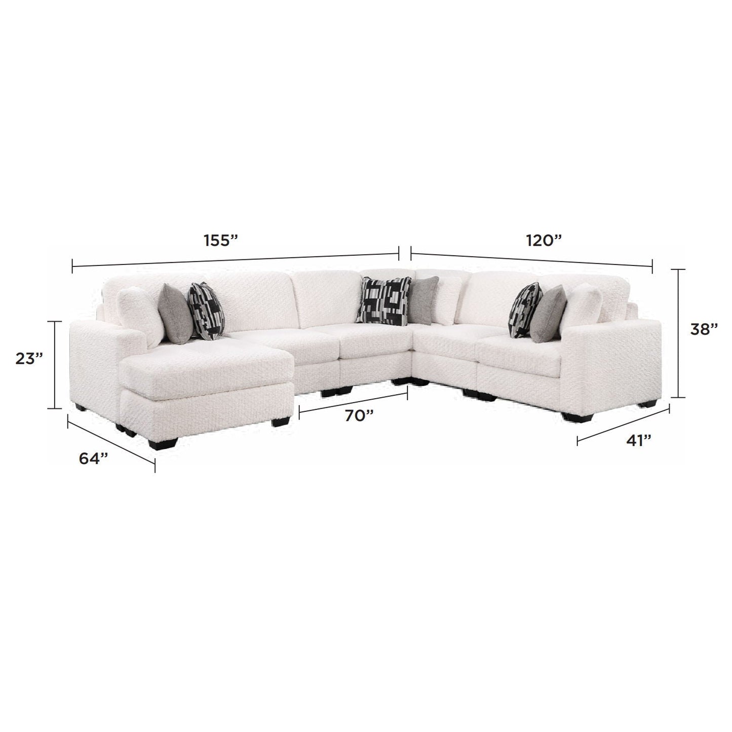 Maxwell - Modern Sectional Sofa Matrix Furniture Group