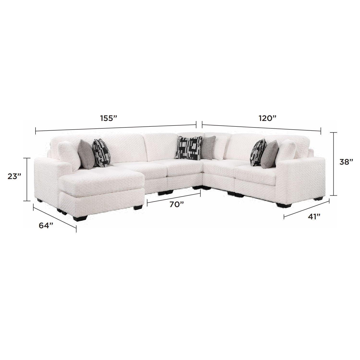 Maxwell - Modern Sectional Sofa Matrix Furniture Group
