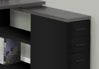 Computer Desk, Home Office, Corner, Left, Right Set - Up, Storage Drawers, L Shape, Laptop, And Contemporary & Modern 8th Street