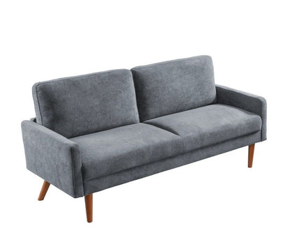 Sofa, European Style With Sleek Design, Modern & Vintage Flair, Upholstered 3 Seater Couch US Pride