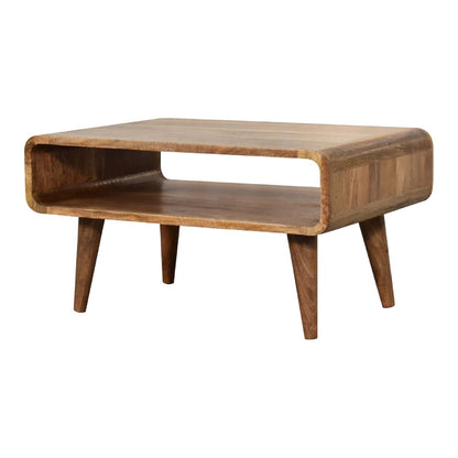 Solid Wood Open Media Unit Artisan Furniture