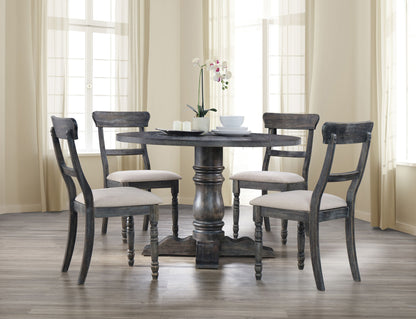 Leventis - Weathered Dining Table - Gray Acme