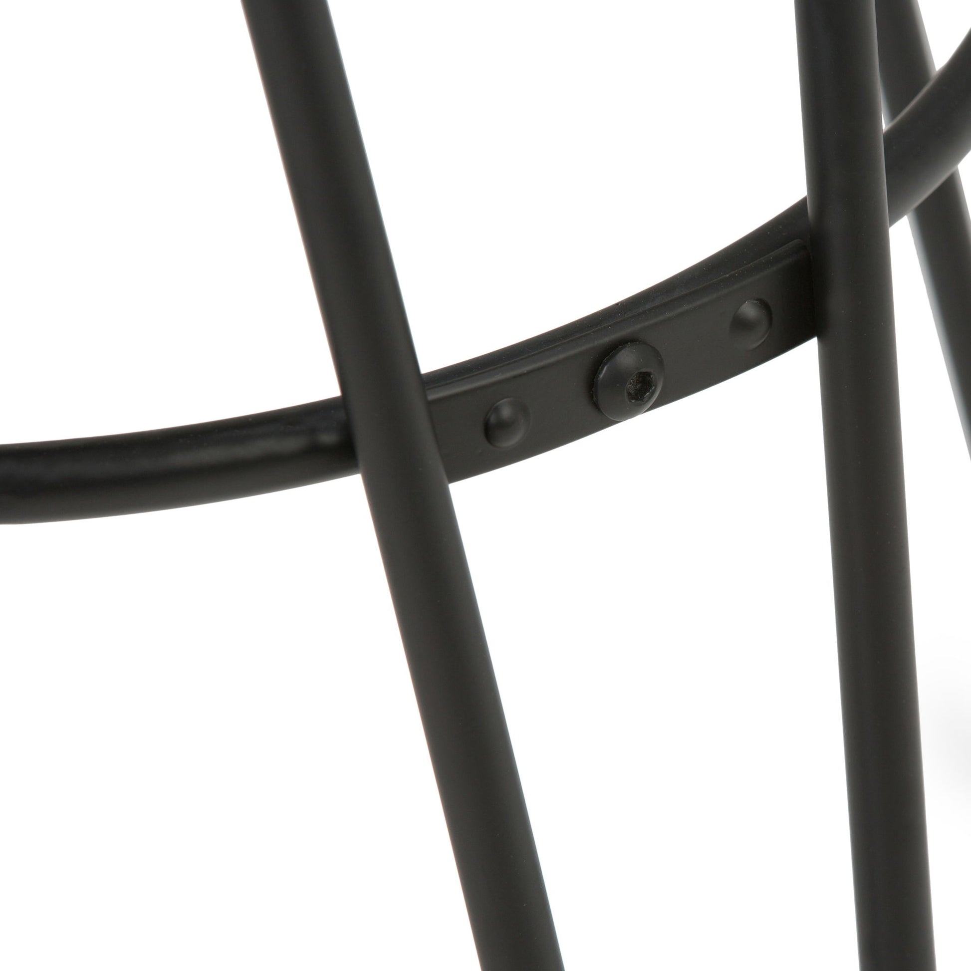 Simeon - Multifunctional Metal Stool With Wood Seat Simpli-Home