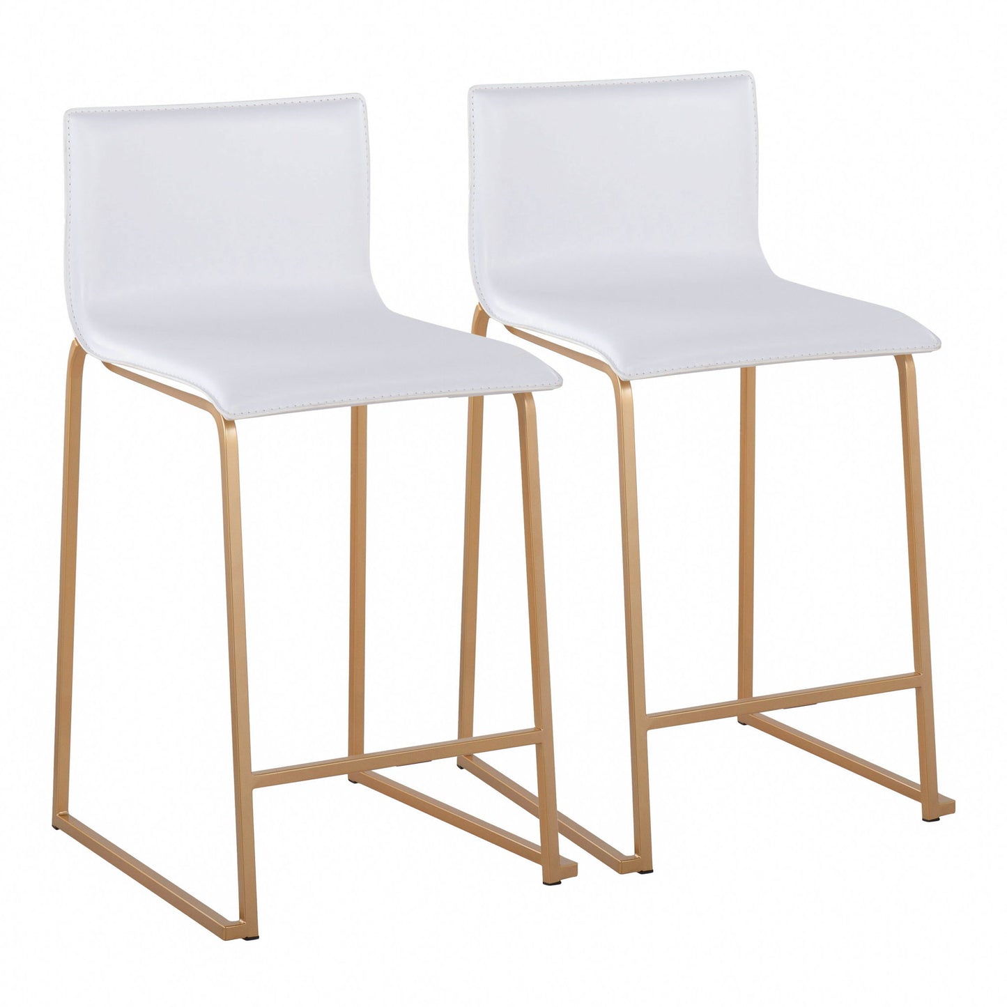Mara - Contemporary Counter Stool Elegant Design (Set of 2) Lumi Source