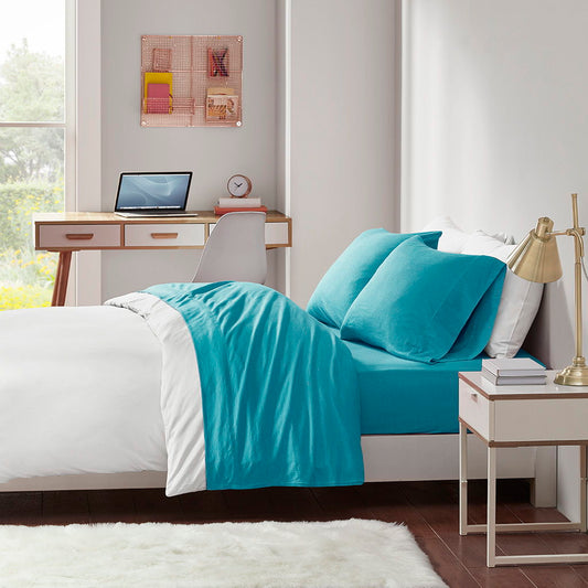 All Season Sheet Set - Teal - Fabric