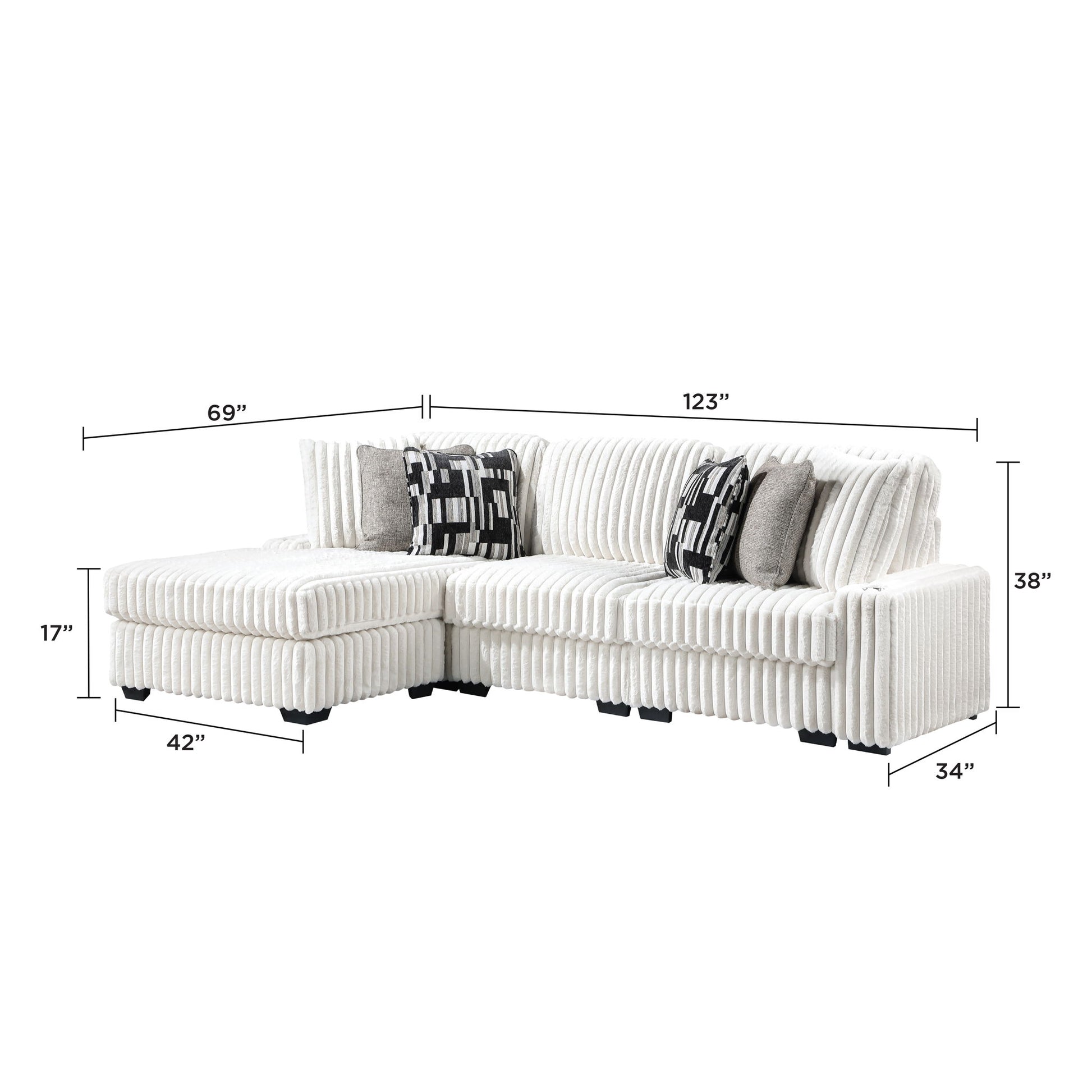 Puffy - Living Room Sectional Matrix Furniture Group