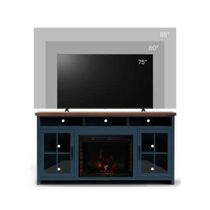 Nantucket - 74" Fireplace TV Stand Console Legends