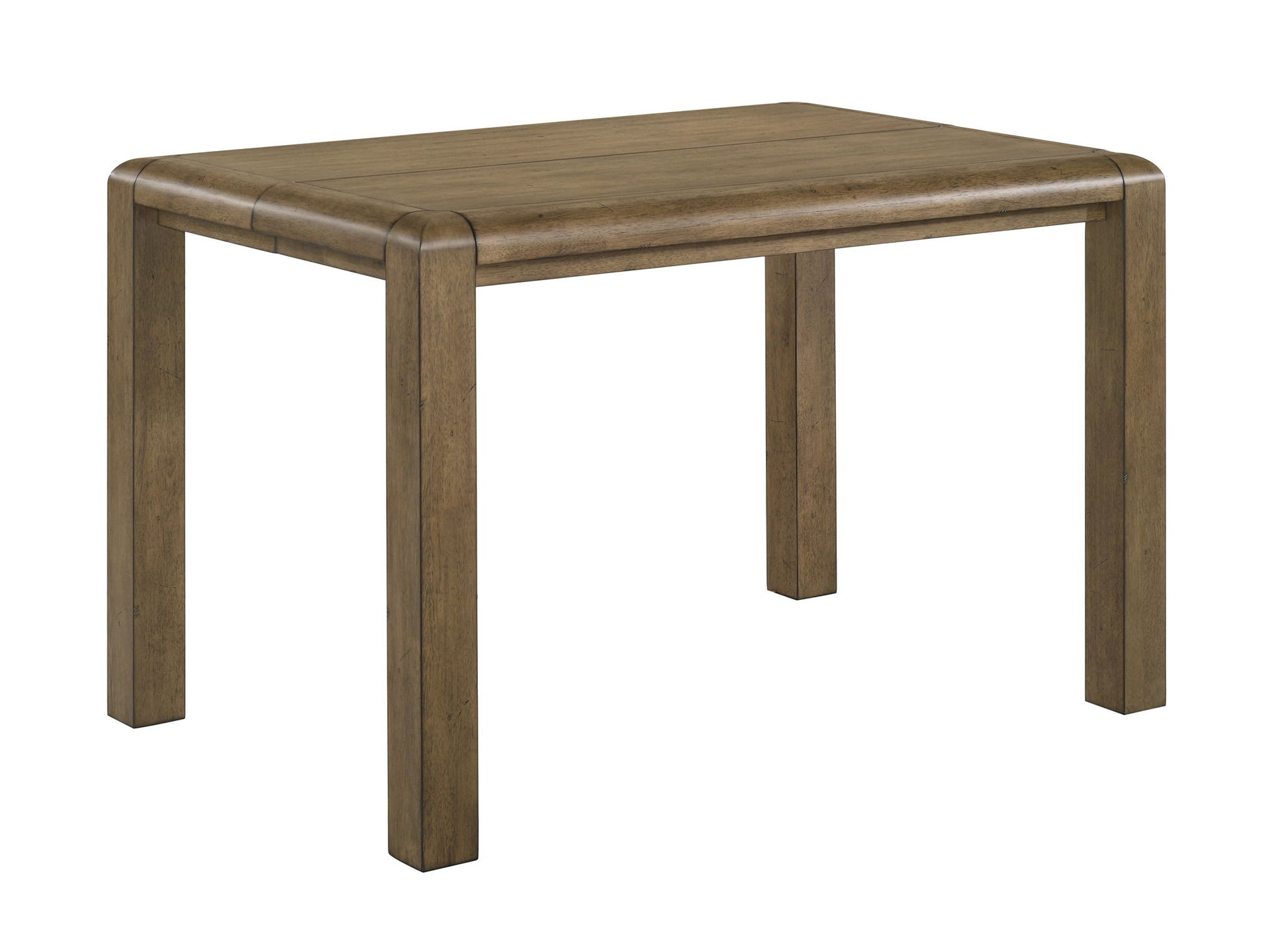 Cockrell - Counter Height Table ( With 18"Leaf) - Light Brown Crown Mark