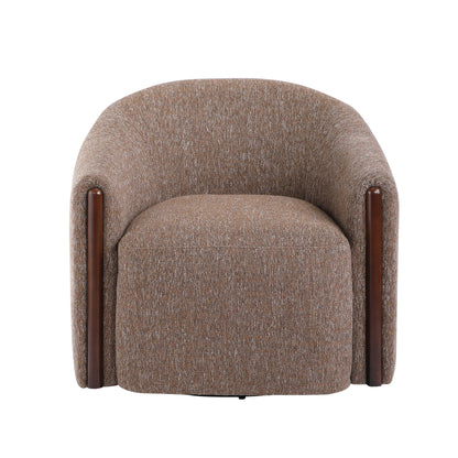 Ballona - Accent Chair With Swivel - Brown Acme