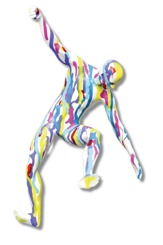 Dynamic Drizzle Figure - 6" x 12" Framed Wall Art Classy Art