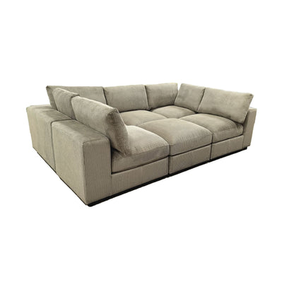 Reversible Modular Sectional Sofa With Custom Configuration Home Essentials