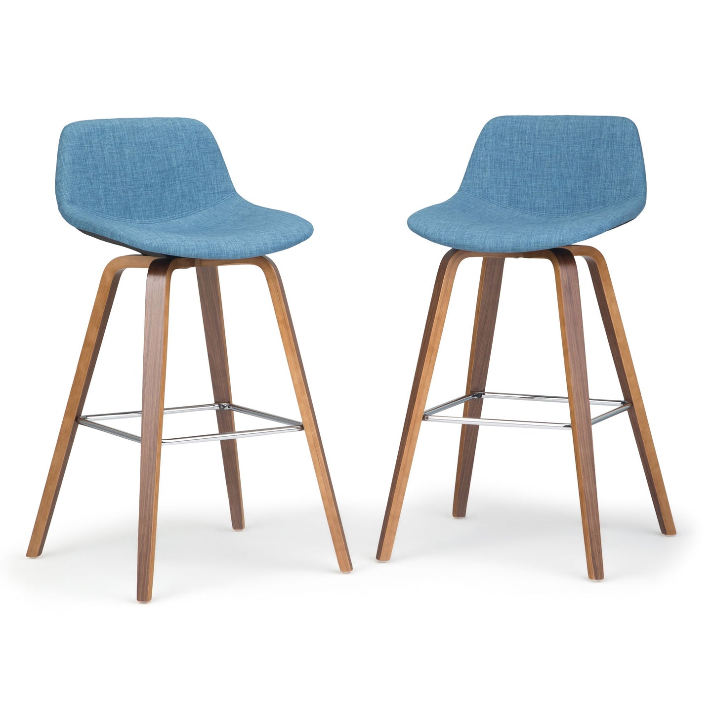 Randolph - Bentwood Multifunctional Counter / Bar Height Stool (Set of 2) Simpli-Home