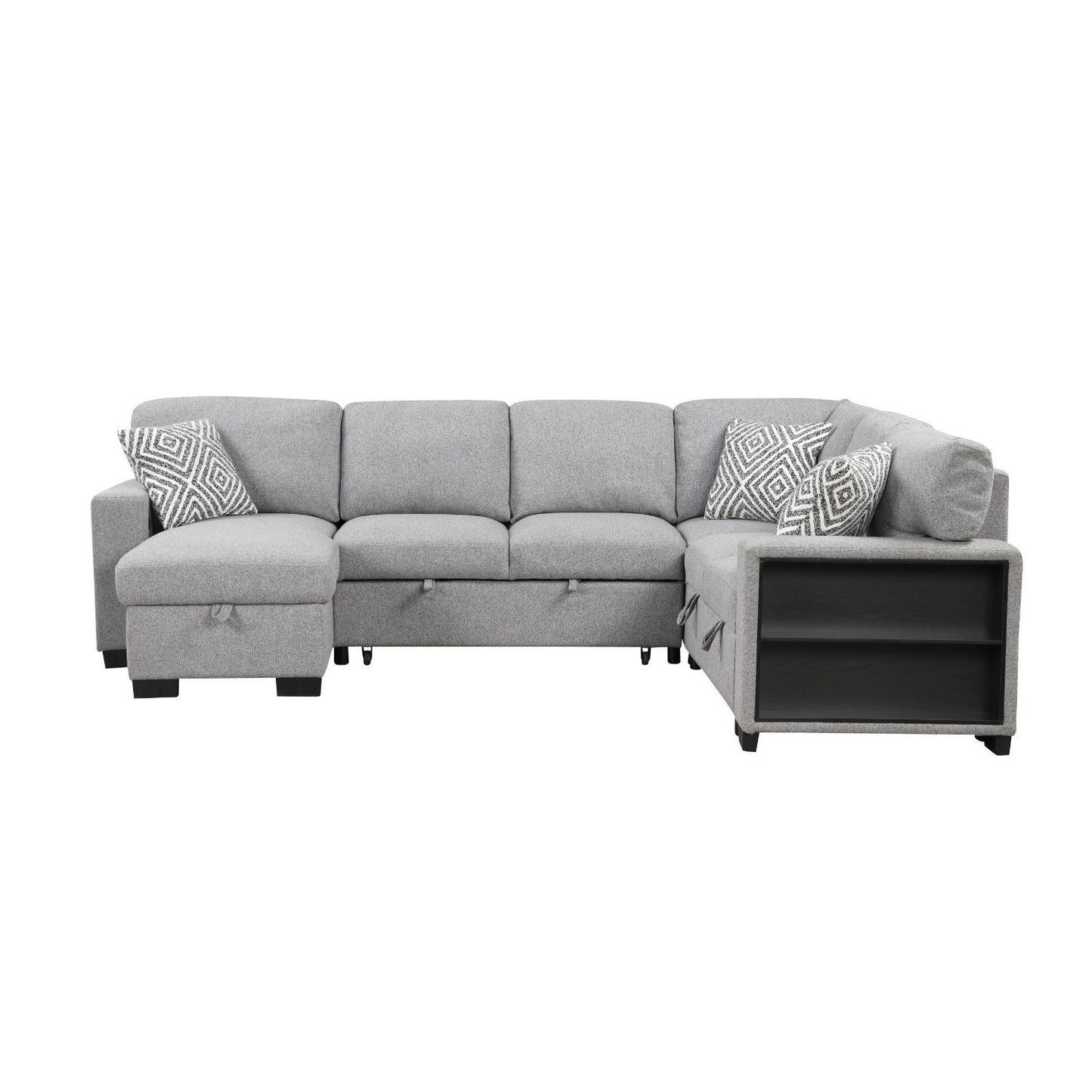 Cairo - Sectional With Pullout Sleeper Matrix Furniture Group