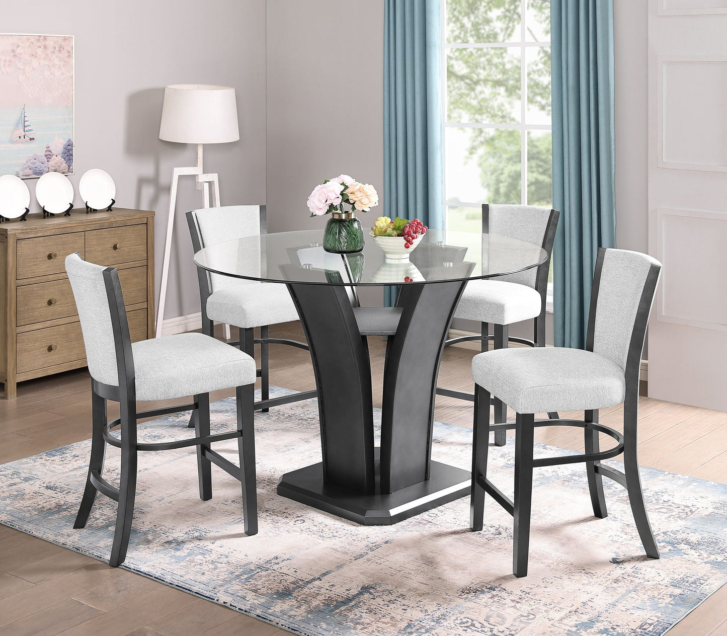 Camelia - Counter Dining Room Set Crown Mark