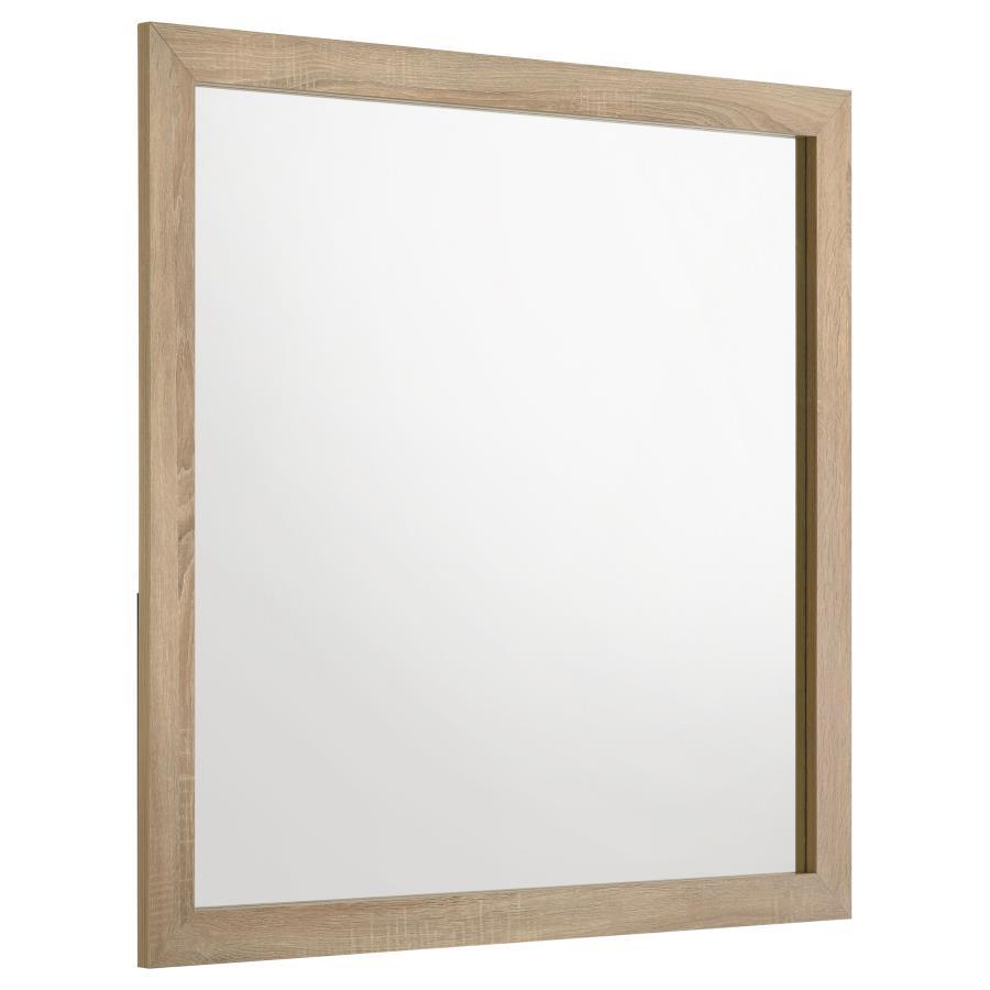 Arielle - Dresser Mirror - Light Oak Coaster Fine Furniture