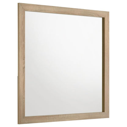 Arielle - Dresser Mirror - Light Oak Coaster Fine Furniture