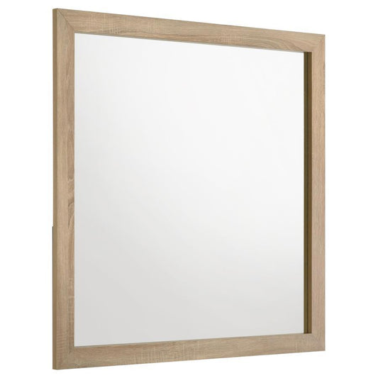 Arielle - Dresser Mirror - Light Oak Coaster Fine Furniture