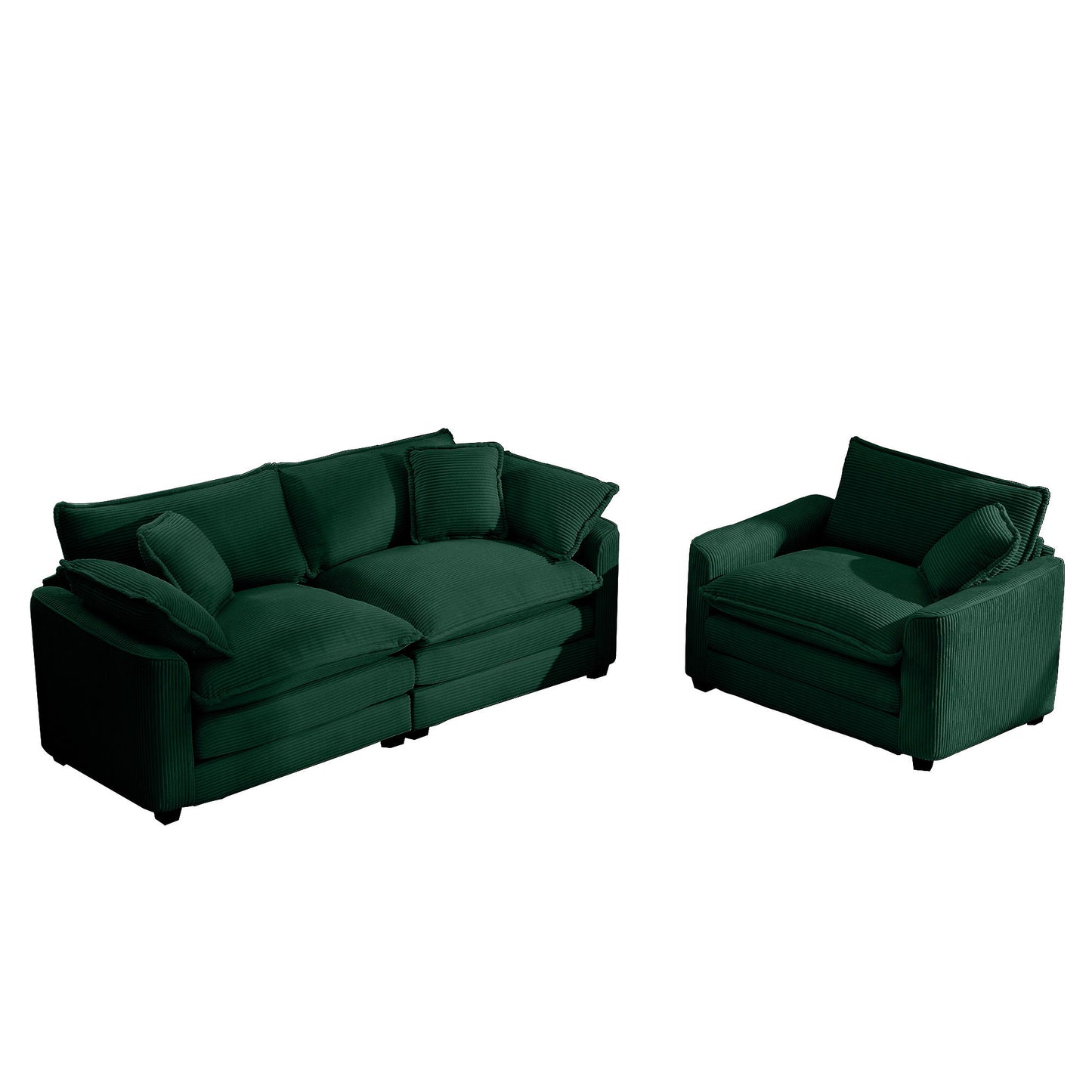 Elegant Oversized Sectional Sofa Set With Deep Seats And Flexible Layout Home Essentials