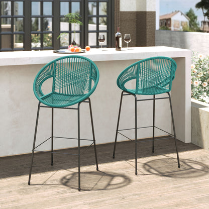 Ferrara - Outdoor Patio Barstool (Set of 2) Noble House