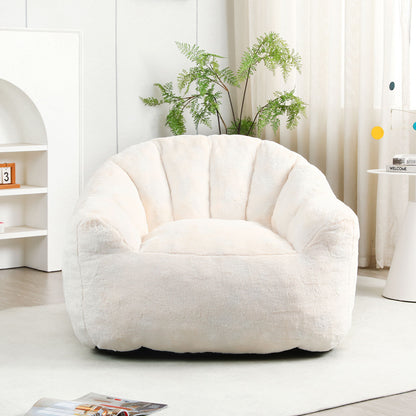 Beanbag Chair, Beanbag Sofa Chair With Armrests Stuffed High Density Foam Home Essentials