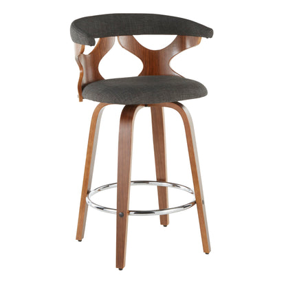 Gardenia - Mid Century Modern Counter Stool (Set of 2) Lumi Source
