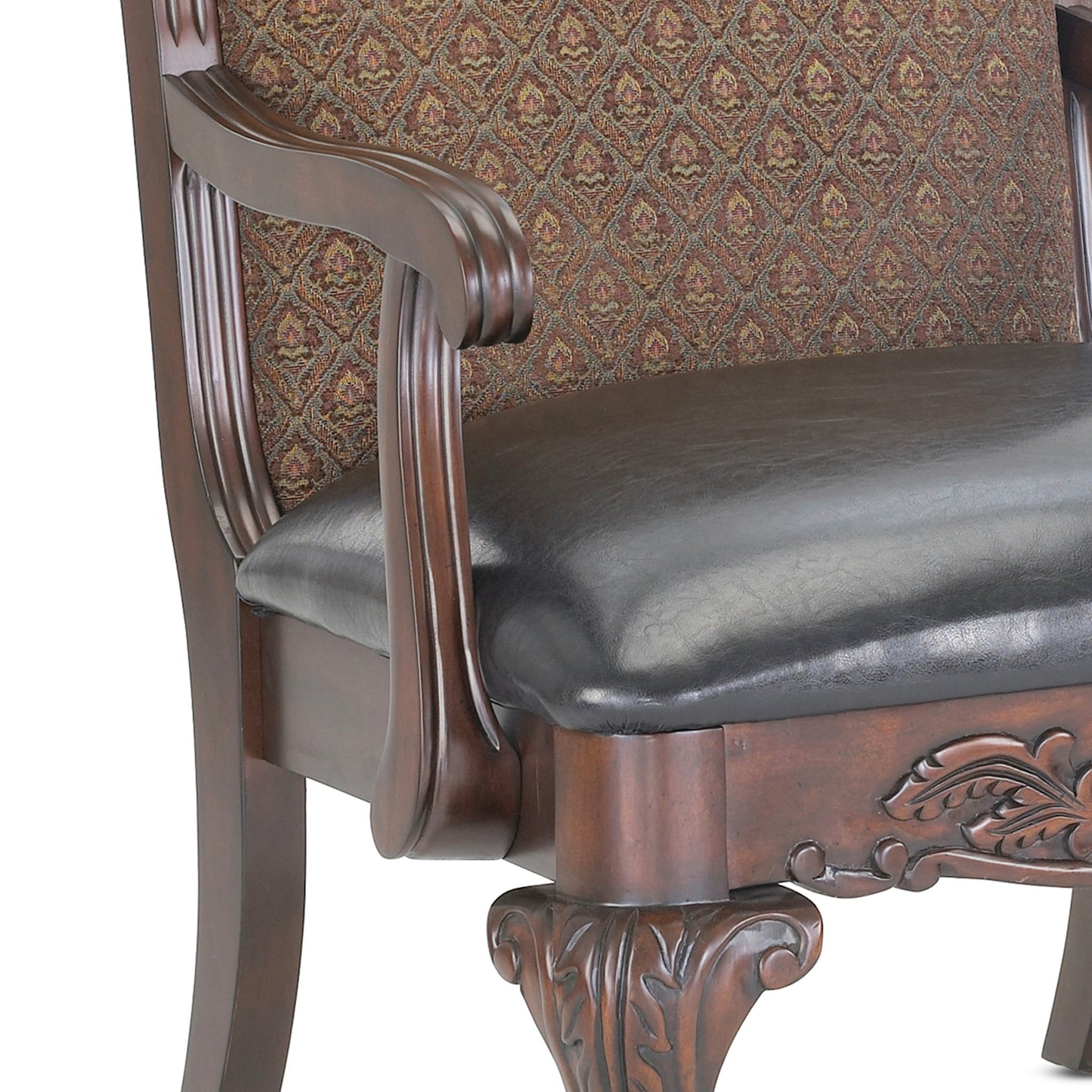 Lucille - Arm Chair - Brown Ridgecrest Home